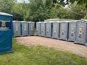 Toilet hire at Big Night Out